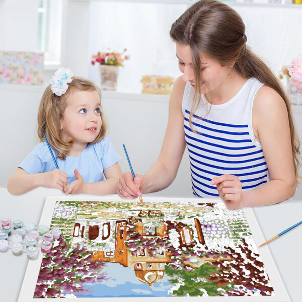 Animals Picture With Numbers Coloring DIY For Home Decors - Image 6