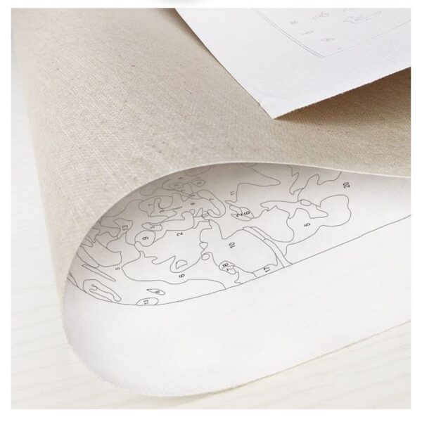 Painting By Numbers Kit Flower Colouring - Image 4