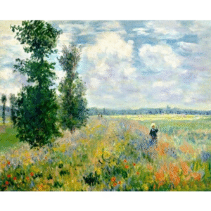 DIY Coloring by Numbers Claude Monet's Paintings