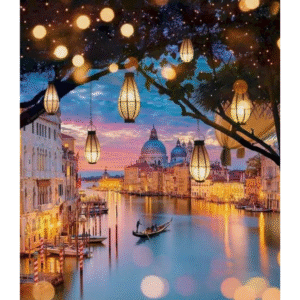 Acrylic Paints Beautiful Bay Landscape Painting By Numbers